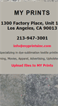 Mobile Screenshot of myprintsinc.com